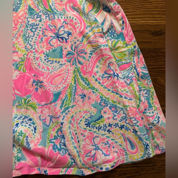 Lilly Pulitzer Girls Floral Cotton Dress - Picture 4 of 5